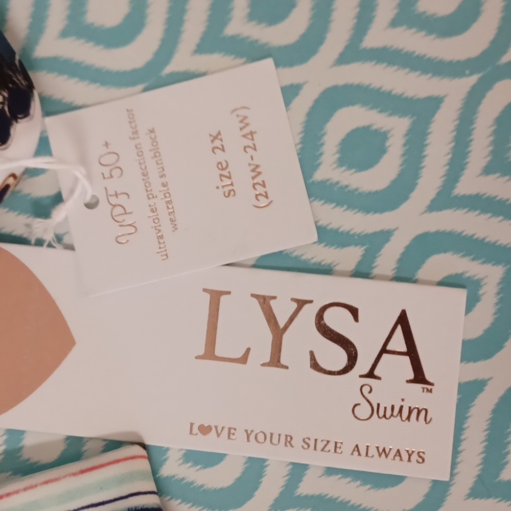 Lysa bikini top nwt plus size 2XL UPF 50 - Picture 4 of 6